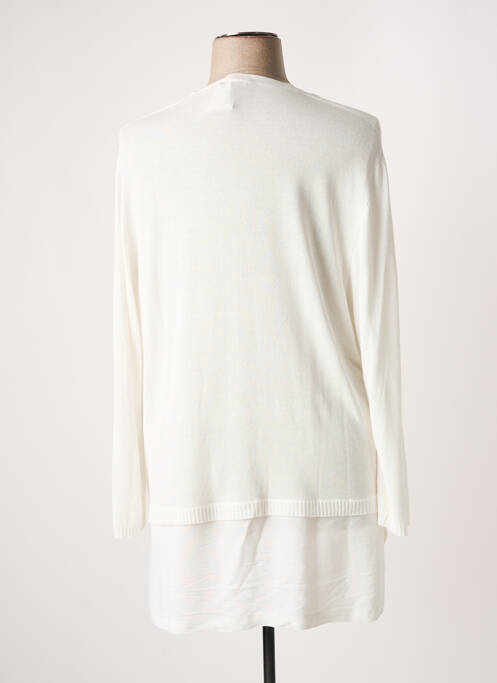 Gilet manches longues beige PERSONA BY MARINA RINALDI pour femme