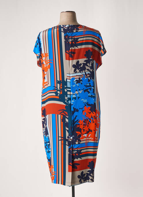 Robe mi-longue bleu MARINA RINALDI pour femme