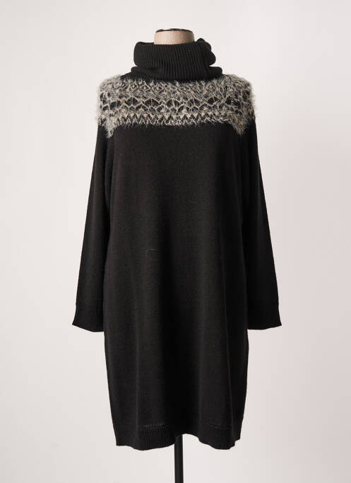 Robe mi-longue noir MARINA SPORT pour femme