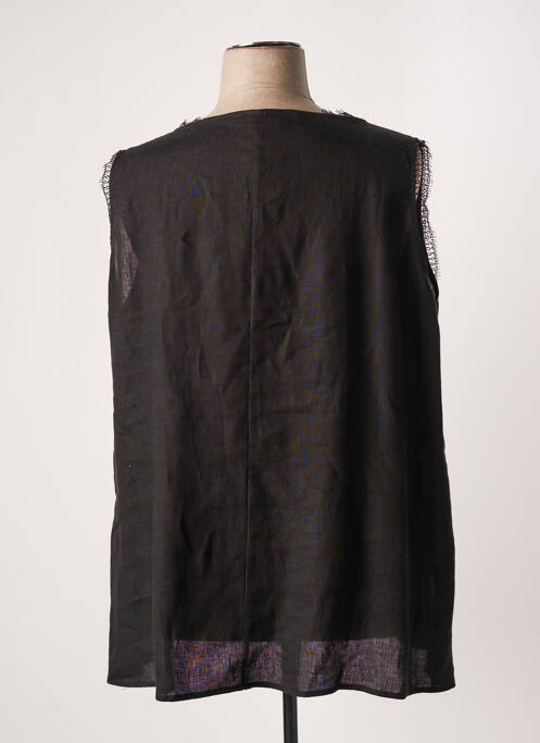 Top noir MARINA RINALDI pour femme