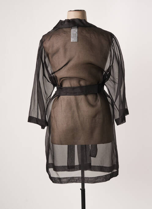 Veste kimono noir PERSONA BY MARINA RINALDI pour femme