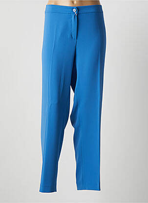 Pantalon slim taille élastique taille normale bleu PERSONA BY MARINA RINALDI femme