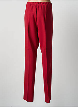 Pantalon slim taille élastique taille normale rouge MARINA RINALDI femme