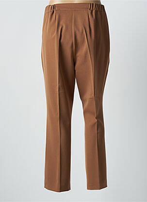 Pantalon slim taille élastique taille normale marron MARINA RINALDI femme