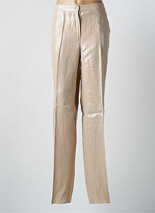 Pantalon slim taille élastique taille normale beige MARINA RINALDI femme