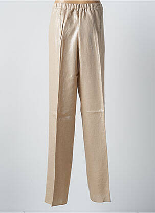 Pantalon slim taille élastique taille normale beige MARINA RINALDI femme
