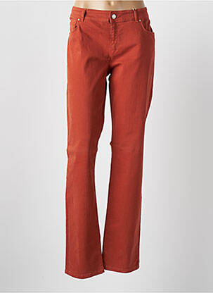 Pantalon slim stretch taille normale orange MARINA SPORT femme