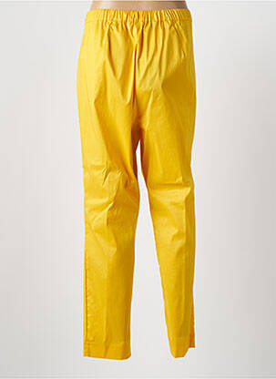 Pantalon slim taille élastique taille normale jaune MARINA RINALDI femme
