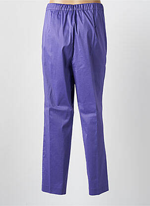 Pantalon slim taille élastique taille normale violet MARINA RINALDI femme