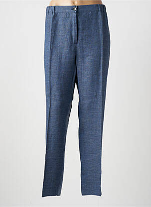 Pantalon slim taille élastique taille normale bleu MARINA RINALDI femme