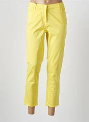 Pantalon 7/8 jaune PERSONA BY MARINA RINALDI pour femme seconde vue