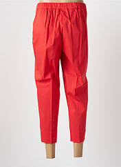 Pantalon 7/8 rouge PERSONA BY MARINA RINALDI pour femme seconde vue