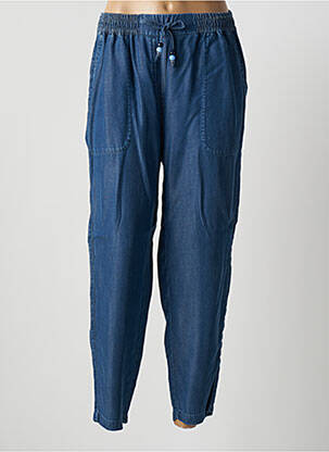 Pantalon droit bleu MARINA SPORT pour femme