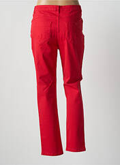 Pantalon slim rouge PERSONA BY MARINA RINALDI pour femme seconde vue