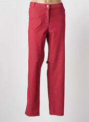 Pantalon slim rouge PERSONA BY MARINA RINALDI pour femme seconde vue