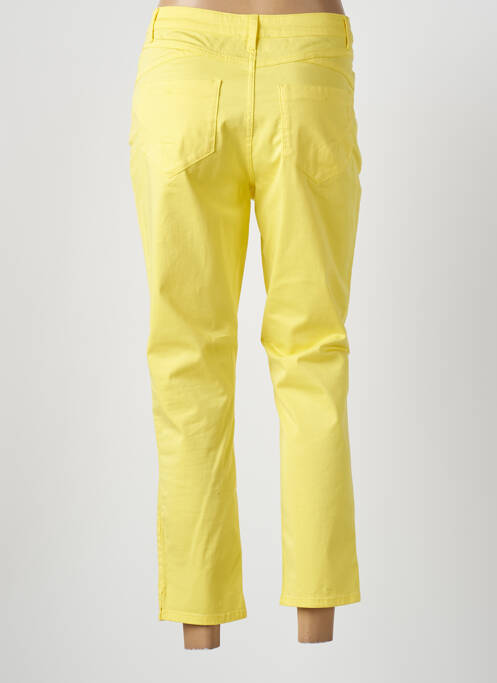Pantalon 7/8 jaune PERSONA BY MARINA RINALDI pour femme