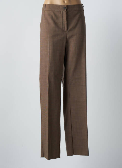 Pantalon droit marron MARINA RINALDI pour femme