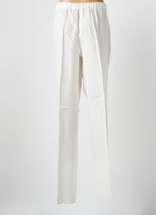 Pantalon slim beige MARINA RINALDI pour femme