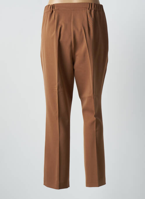 Pantalon slim marron MARINA RINALDI pour femme