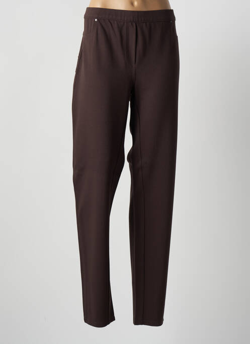 Pantalon slim marron MARINA SPORT pour femme