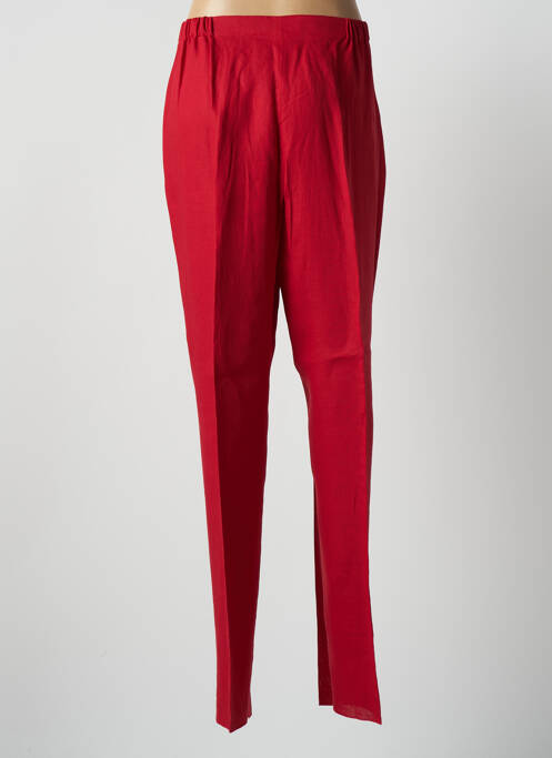 Pantalon slim rouge MARINA RINALDI pour femme
