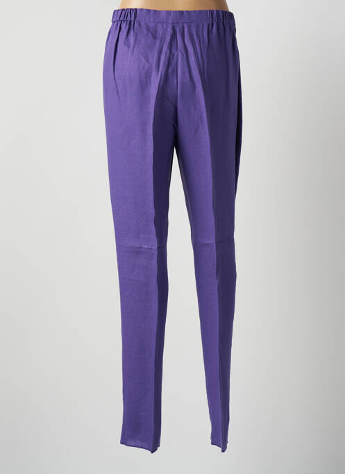 Pantalon slim violet MARINA RINALDI femme