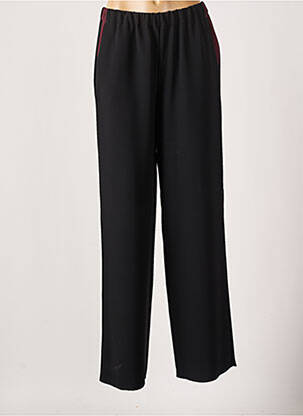 Pantalon droit tissage crêpe taille normale noir MARINA RINALDI femme