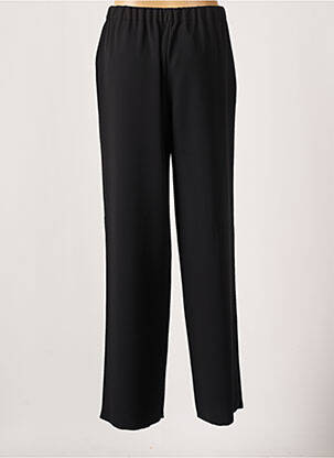 Pantalon droit tissage crêpe taille normale noir MARINA RINALDI femme