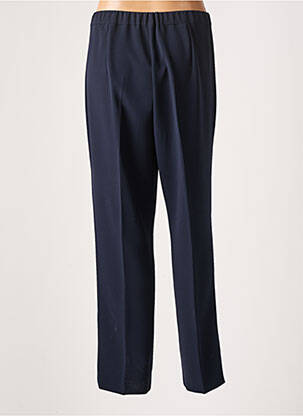 Pantalon droit taille élastique taille normale bleu MARINA RINALDI femme