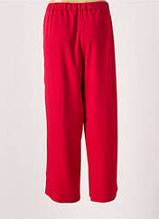 Pantalon droit rouge PERSONA BY MARINA RINALDI pour femme seconde vue