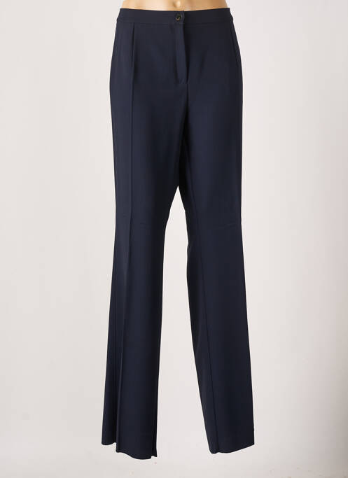 Pantalon droit coupe droite bleu MARINA RINALDI femme