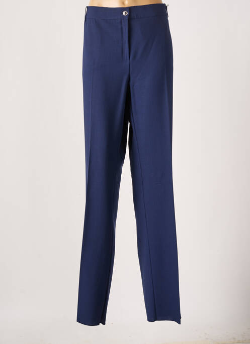 Pantalon droit bleu VOYAGE BY MARINA RINALDI pour femme