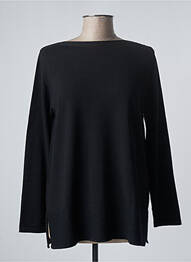Pull stretch manches longues noir VOYAGE BY MARINA RINALDI femme