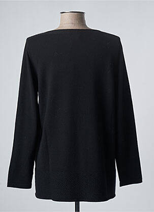 Pull coupe droite manches longues noir VOYAGE BY MARINA RINALDI femme