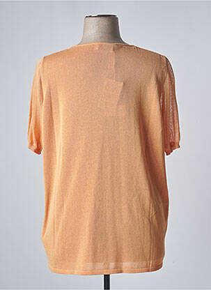 Top stretch manches courtes orange VOYAGE BY MARINA RINALDI femme