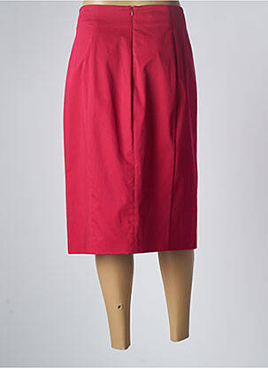 Jupe mi-longue taille normale rose MARINA RINALDI femme