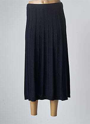 Jupe longue noir PERSONA BY MARINA RINALDI pour femme