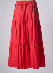 Jupe longue rouge PERSONA BY MARINA RINALDI pour femme seconde vue