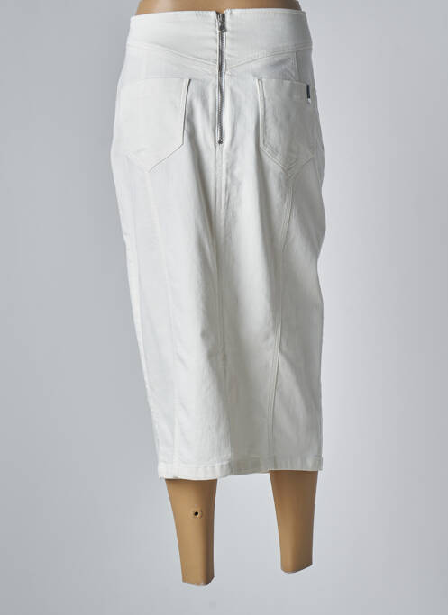 Jupe mi-longue beige PERSONA BY MARINA RINALDI pour femme