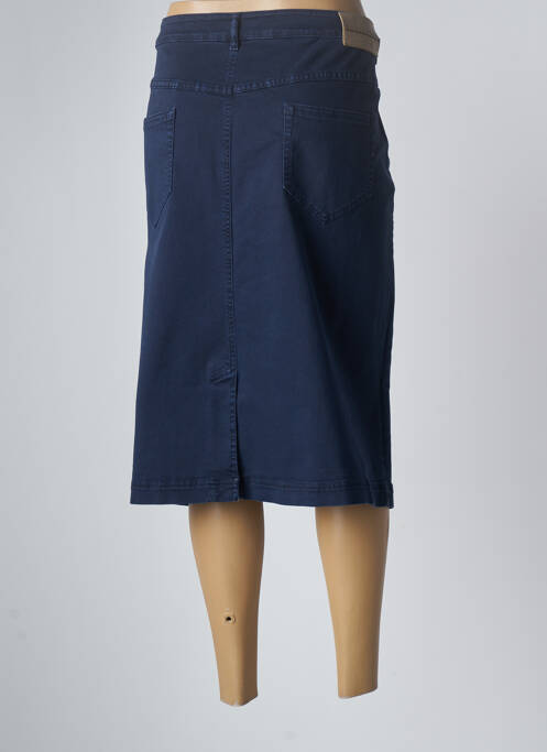 Jupe mi-longue bleu MARINA SPORT pour femme