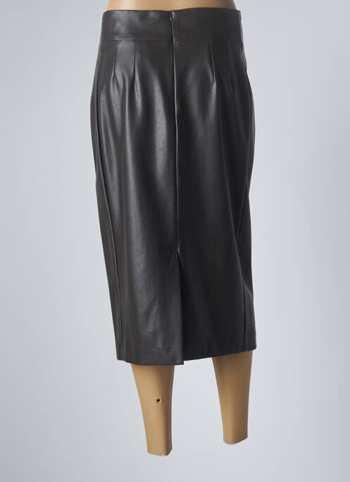 Jupe mi-longue marron MARINA RINALDI pour femme