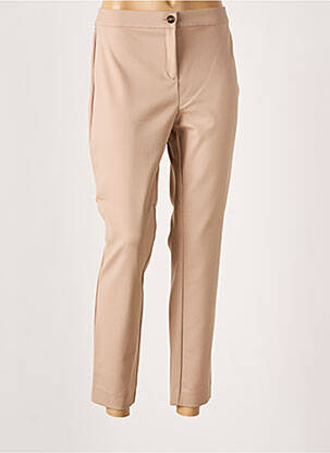 Pantalon slim taille élastique taille normale beige MARINA RINALDI femme