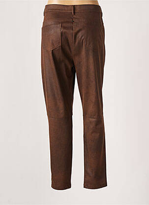 Pantalon slim stretch taille normale marron MARINA SPORT femme