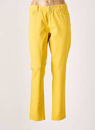 Pantalon slim stretch taille normale jaune MARINA SPORT femme