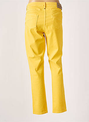 Pantalon slim stretch taille normale jaune MARINA SPORT femme