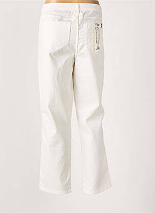Pantalon droit stretch taille normale beige PERSONA BY MARINA RINALDI femme