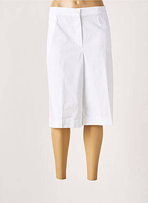 Pantacourt stretch taille normale beige PERSONA BY MARINA RINALDI femme