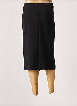 Jupe mi-longue coupe droite noir MARINA RINALDI femme