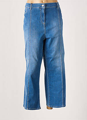 Jeans coupe droite bleu PERSONA BY MARINA RINALDI pour femme