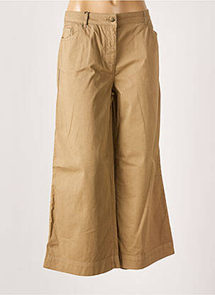 Pantalon large beige PERSONA BY MARINA RINALDI pour femme